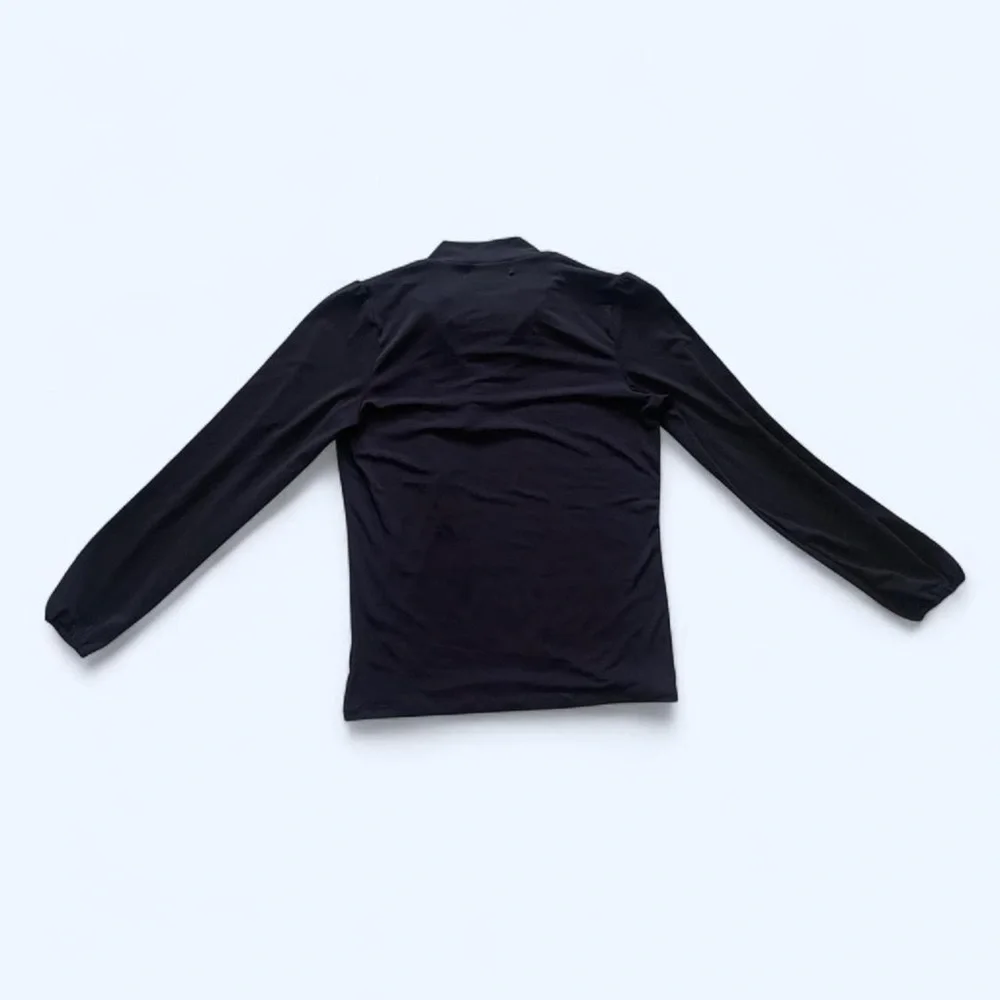 Michael Kors Tie Neck Blouse Navy Women’s‎ size S